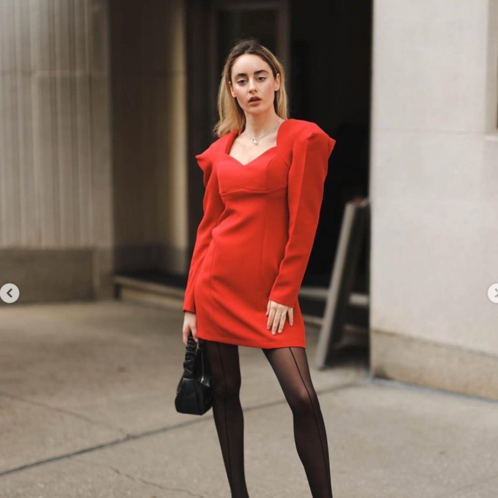 Mini Red Dress